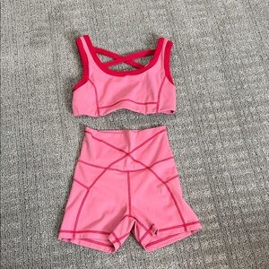 Pink and Red Jo and Jax dance set